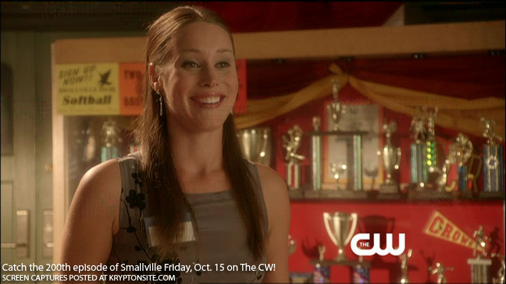 Smallville Season 10 Shield Keri Lynn Pratt Justin Hartley