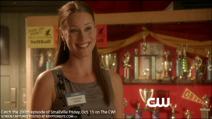 Smallville Season 10 Shield Keri Lynn Pratt Justin Hartley