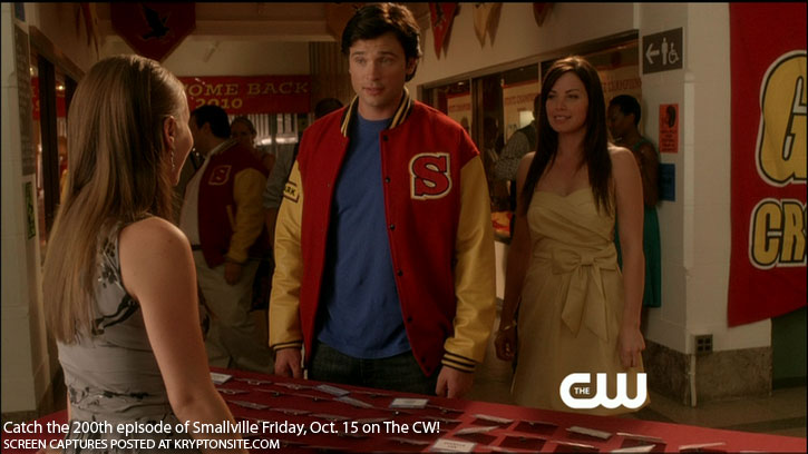 Smallville Season 10 Shield Keri Lynn Pratt Justin Hartley